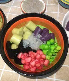 chè khoai dẻo trân châu