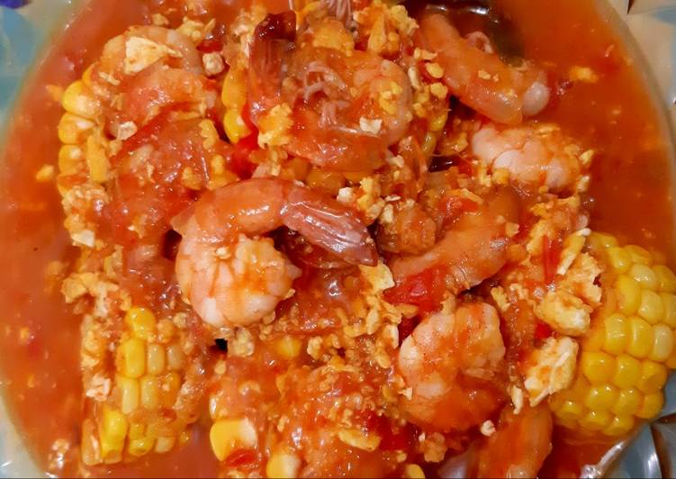 Cara Gampang Membuat Udang Saus Padang, Lezat Sekali