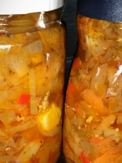 Una foto de Escabeche de berenjena 🍆