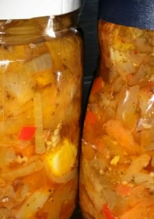Una foto de Escabeche de berenjena 🍆
