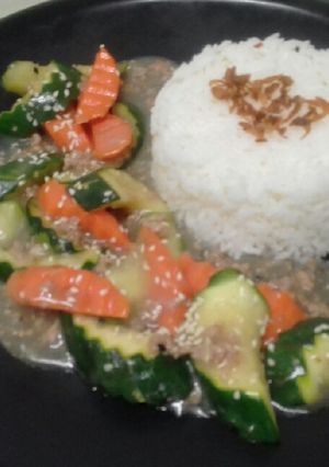 Foto resep Zucchini & Wortel kuah