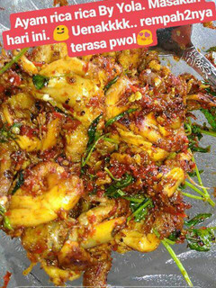 Foto resep Ayam Rica Rica #rempah2 khas Indonesia! so yummy!