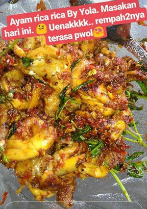 Foto resep Ayam Rica Rica #rempah2 khas Indonesia! so yummy!