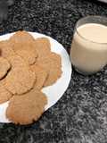 86. Galletas de pulpa de chufa (almuerzo/ merienda)