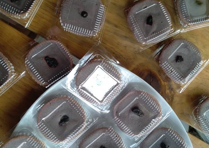 Kue lumpur ubi ungu mini