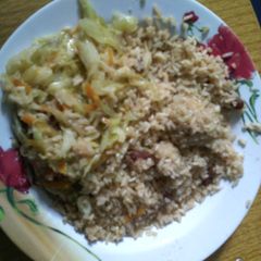 A picture of Brown rice.