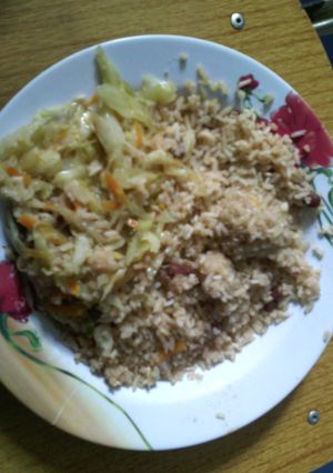 A picture of Brown rice.