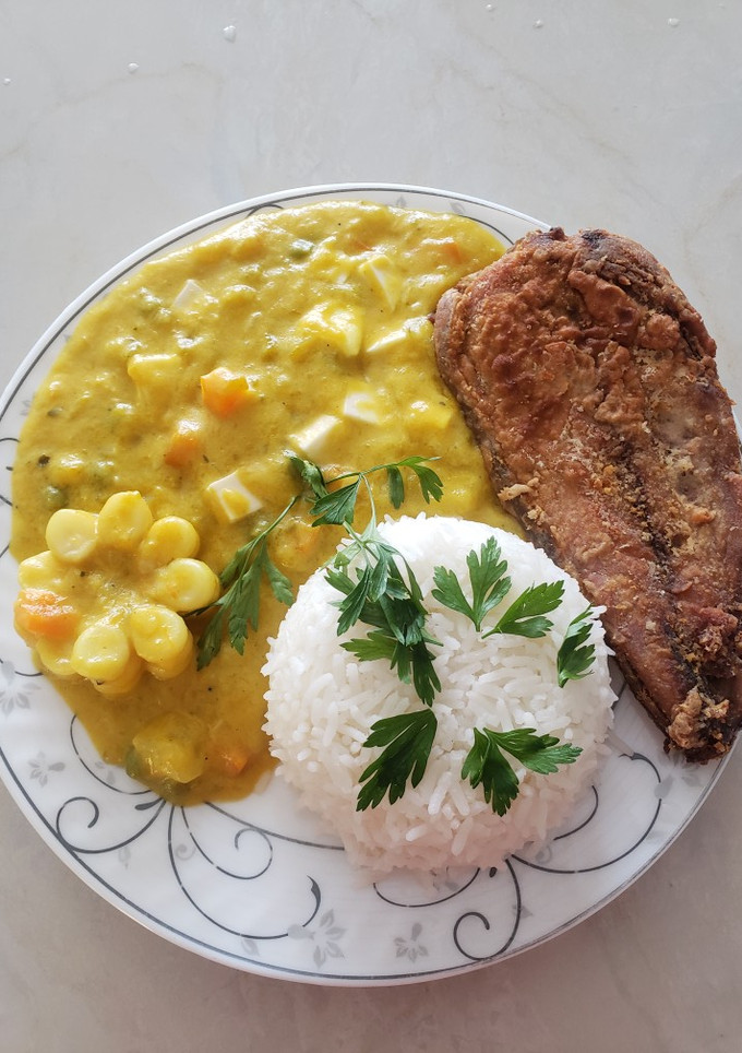 Una foto de Locro de Zapallo