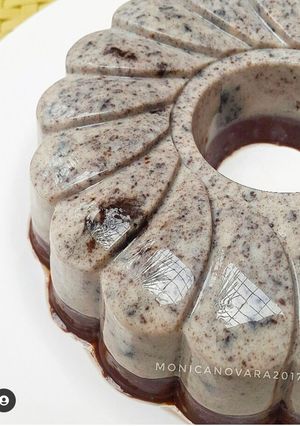 Foto resep Puding Oreo Lapis Cokelat