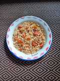 Nasi Goreng Salmon Fish Cake