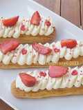 Strawberry Eclairs