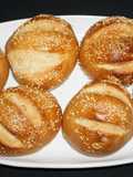 Sesame seed bread rolls