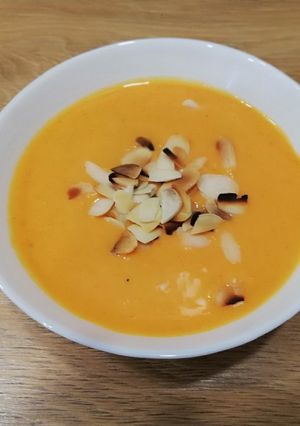 Sütőtök krémleves recept fotója