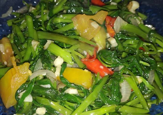 Langkah Mudah Masakan Resep Tumis kangkung