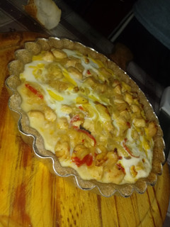 Una foto de Tarta integral de pollo