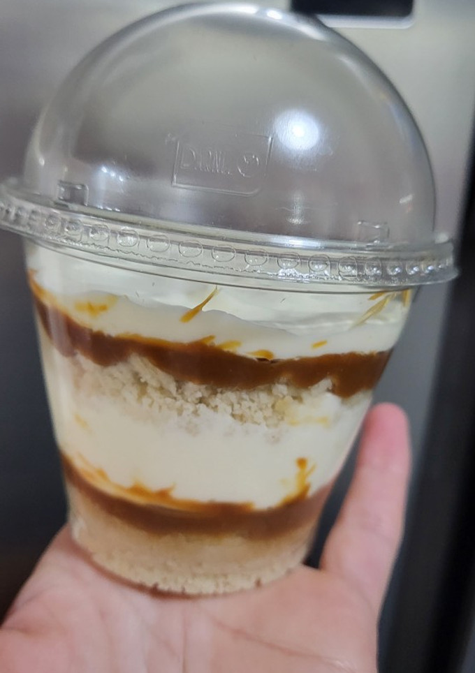 Una foto de Postre en vaso sin azúcar sin gluten (apto keto)
