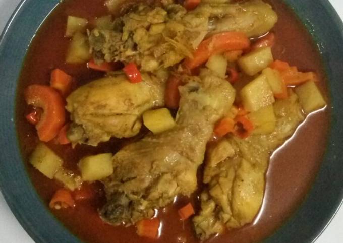 Standar Cara termudah memasak Kare ayam simple dijamin gurih