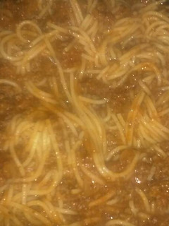 A picture of Spaghetti & Meat Sauce.