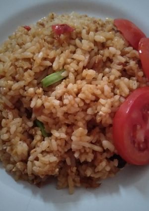 Foto resep Nasi goreng Pete ati ampela