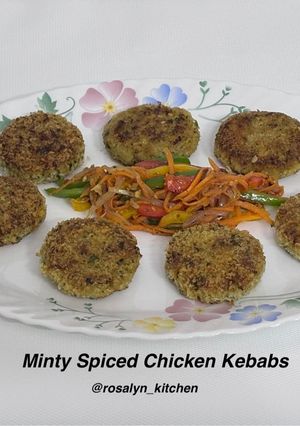 A picture of Minty Spiced Chicken Kebabs – Diwali Party Delight.