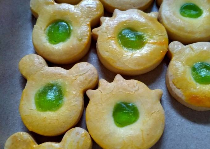 Cara Gampang Membuat Cookies melon karakter Anti Gagal