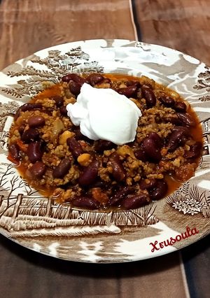 Φωτογραφία της συνταγής 1️⃣5️⃣Τσίλι κον κάρνε (Chili con carne)