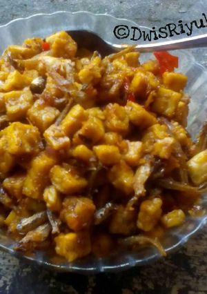 Foto resep Oseng Terimpe (Teri Tempe)