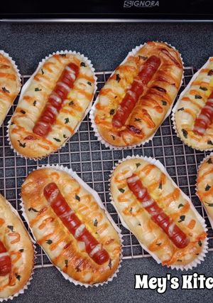 Foto resep 15. Roti Sosis ala Bread Talk Tanpa diuleni