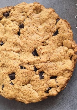 Une photo de Cookie géant aux pépites de chocolat