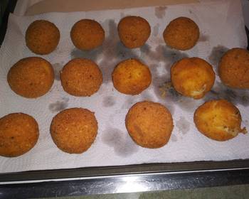 How To Prepare Recipe Fried Balls of yumminess Delicious Nutritious