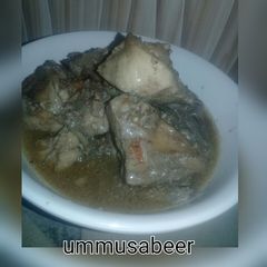 A picture of Chicken pepper soup.