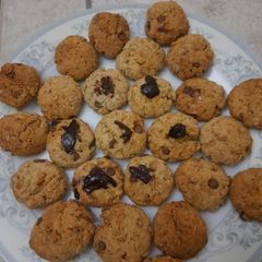 A picture of Muesli & Wheat flour cookies.