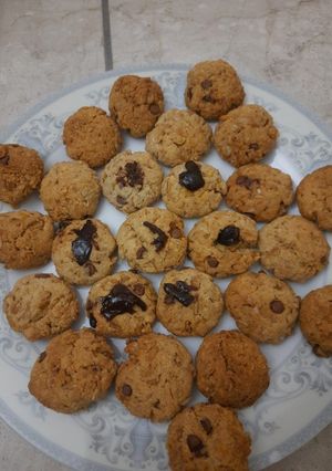 A picture of Muesli & Wheat flour cookies.