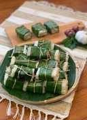 Lemper Ayam (Chicken wrapped in Glutinous Rice)