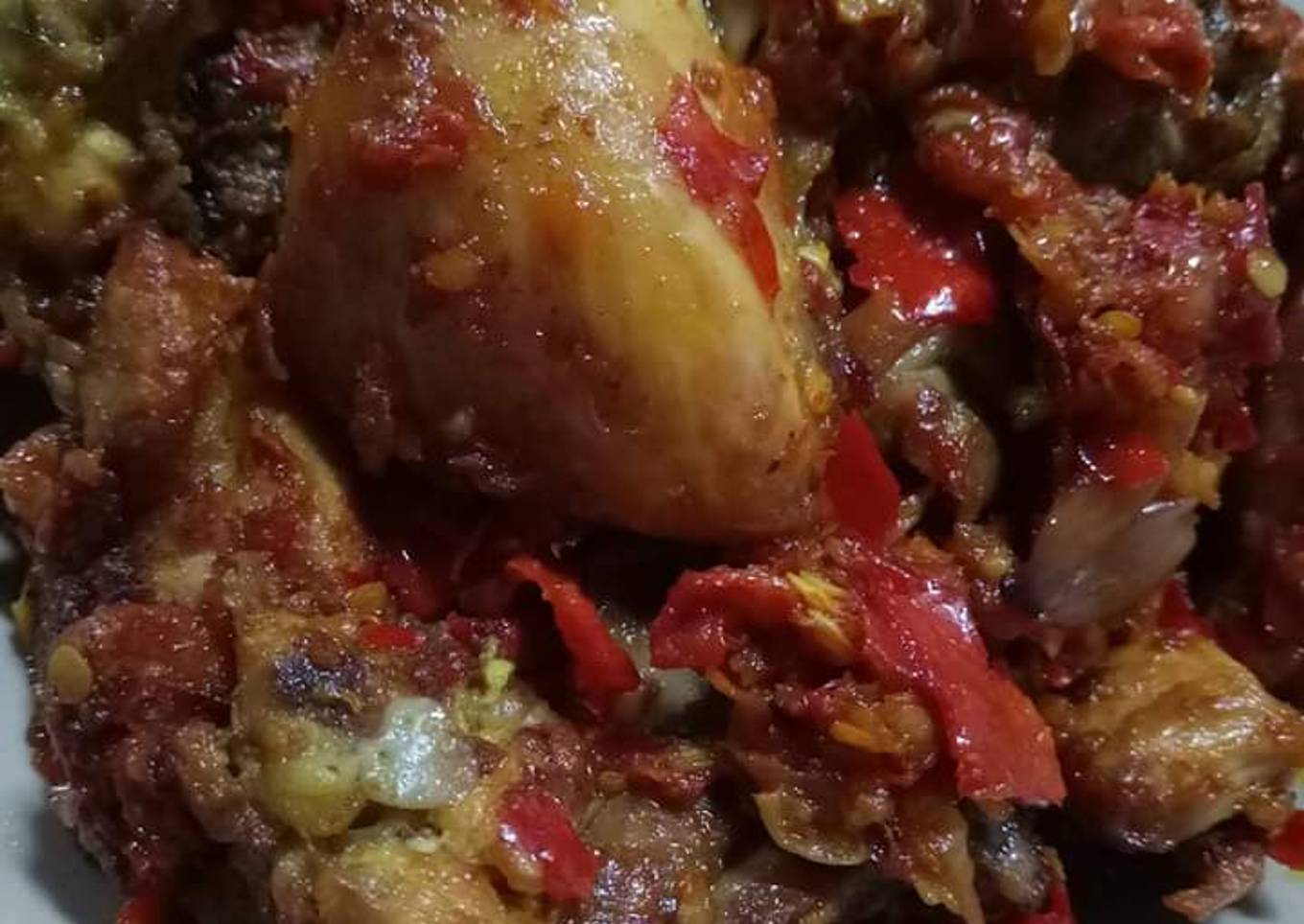 Ayam Balado Simple