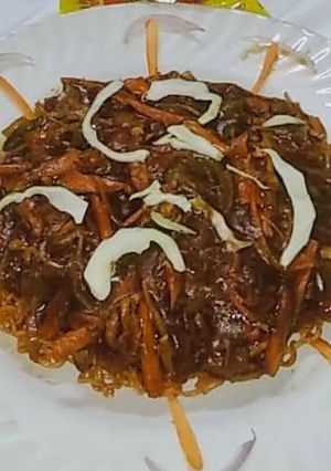 A picture of Chopsuey noodles.
