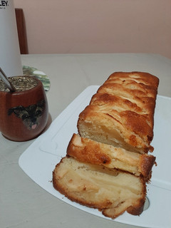 Una foto de Budín de Manzana🍎