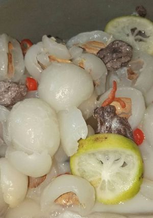 Foto resep Asinan Rambutan Segar Mudah