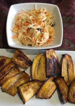 Una foto de Plátanos machos Maduros Horneados en Mantequilla