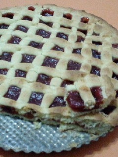 Una foto de Pasta frola de membrillo