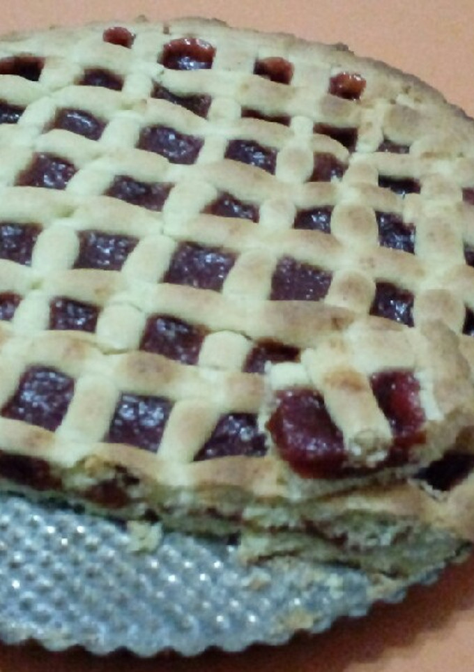 Una foto de Pasta frola de membrillo