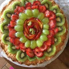 A picture of Crostata alla frutta.