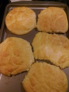 A picture of Cloud Bread.