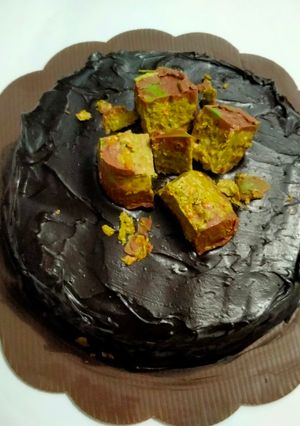 Foto resep Dubai Chocolate Kunafa Cake