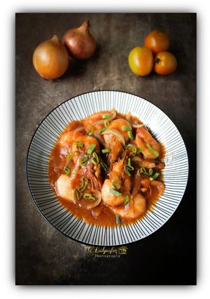 Foto resep Udang Asam Manis