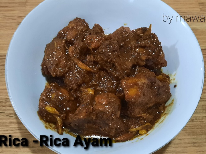 Resep Rica - Rica ayam khas Jawa Tengah Anti Gagal