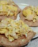 Pan con huevo despechugado😄