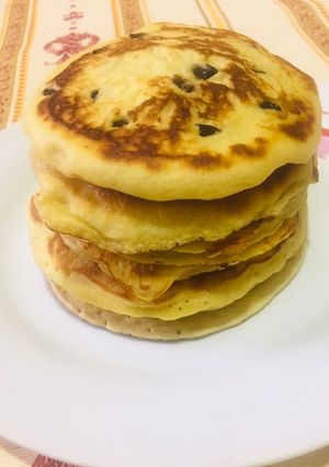 A picture of Fruit pancake🥞.