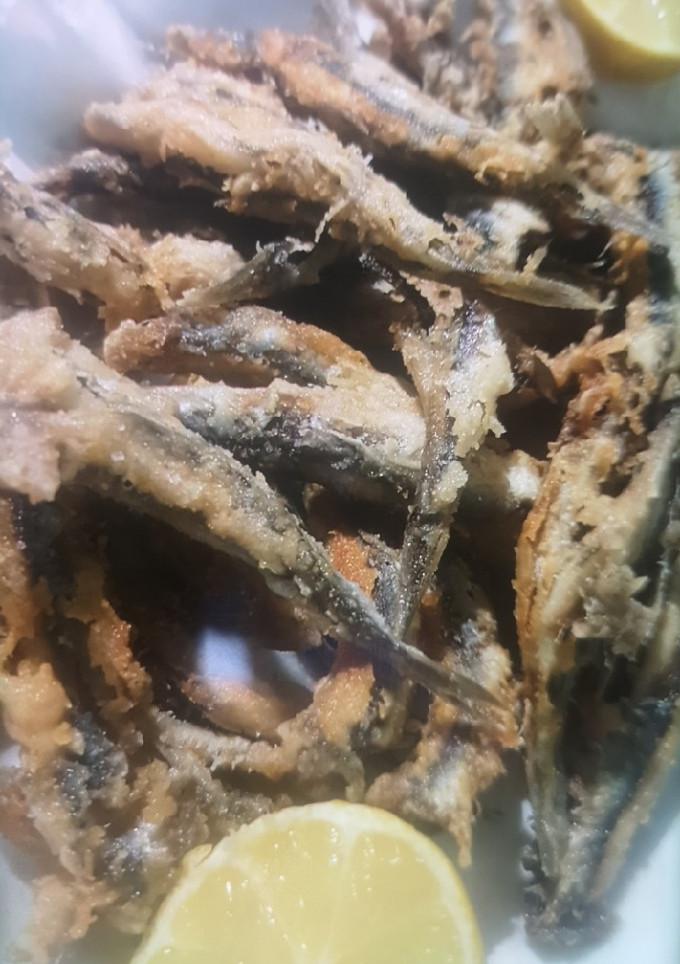 Una foto de Boquerones rebozados