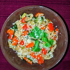 A picture of Weeknight Veggie Noodles.